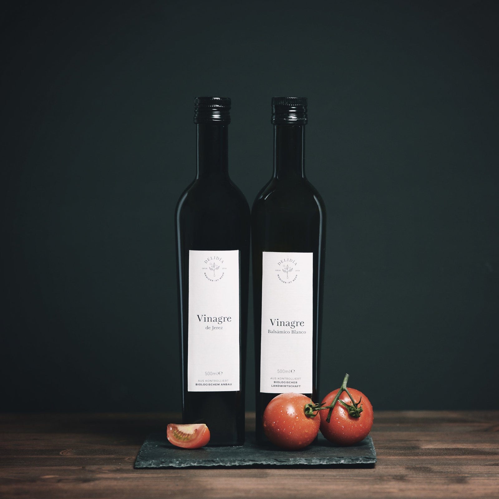 Bio Essig und Öl Set von Delidia